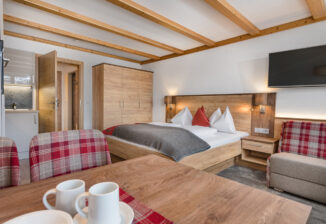 Wohn-Schlafbereich/ living-sleeping room